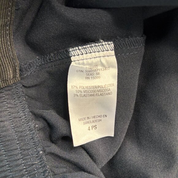 Laura Scott Navy Pants Pull-On Size 4P EUC - Picture 7 of 7